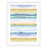 Relaxing Calm Stripes Blue Yellow thumbnail