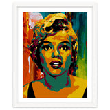 Marilyn Monroe Colorful abstract 3 thumbnail