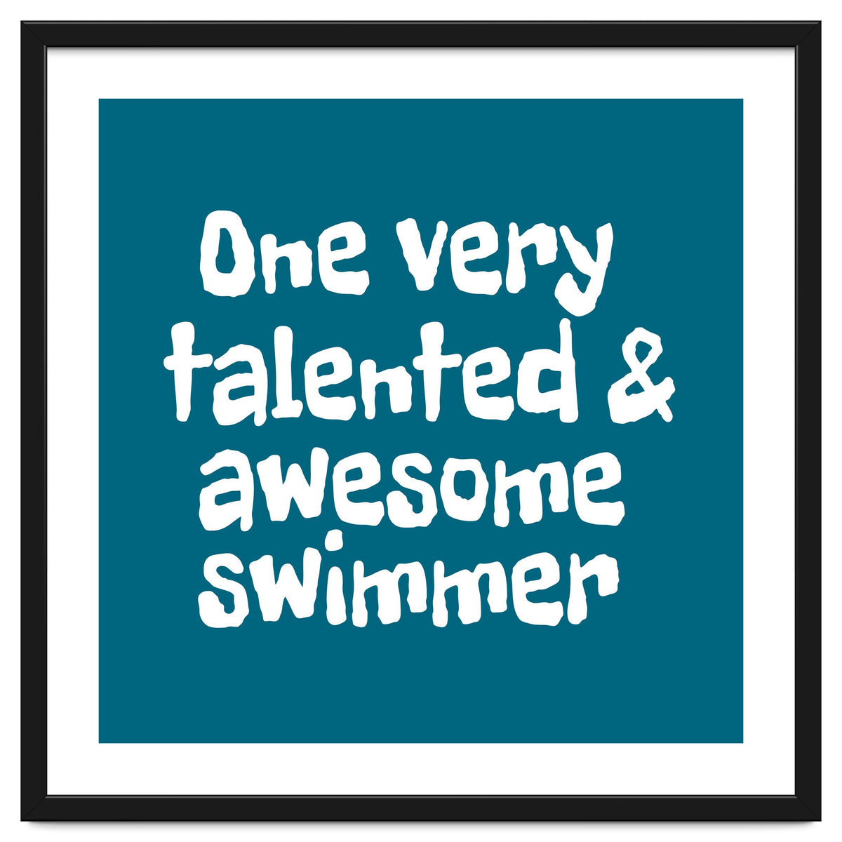 One very talented and awesome swimmer