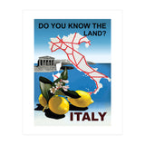 Italy Map (Print Only) thumbnail