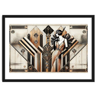 Gatsby Glamour Art Deco Scene