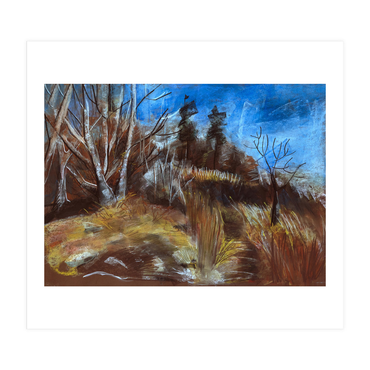 Autumn meadows (Print Only)