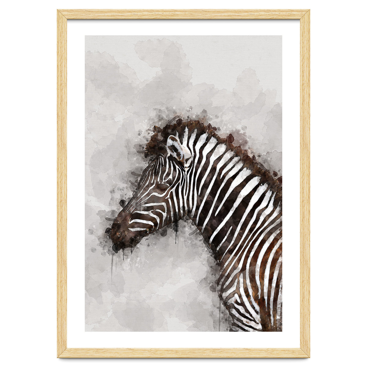 Zebra Watercolor
