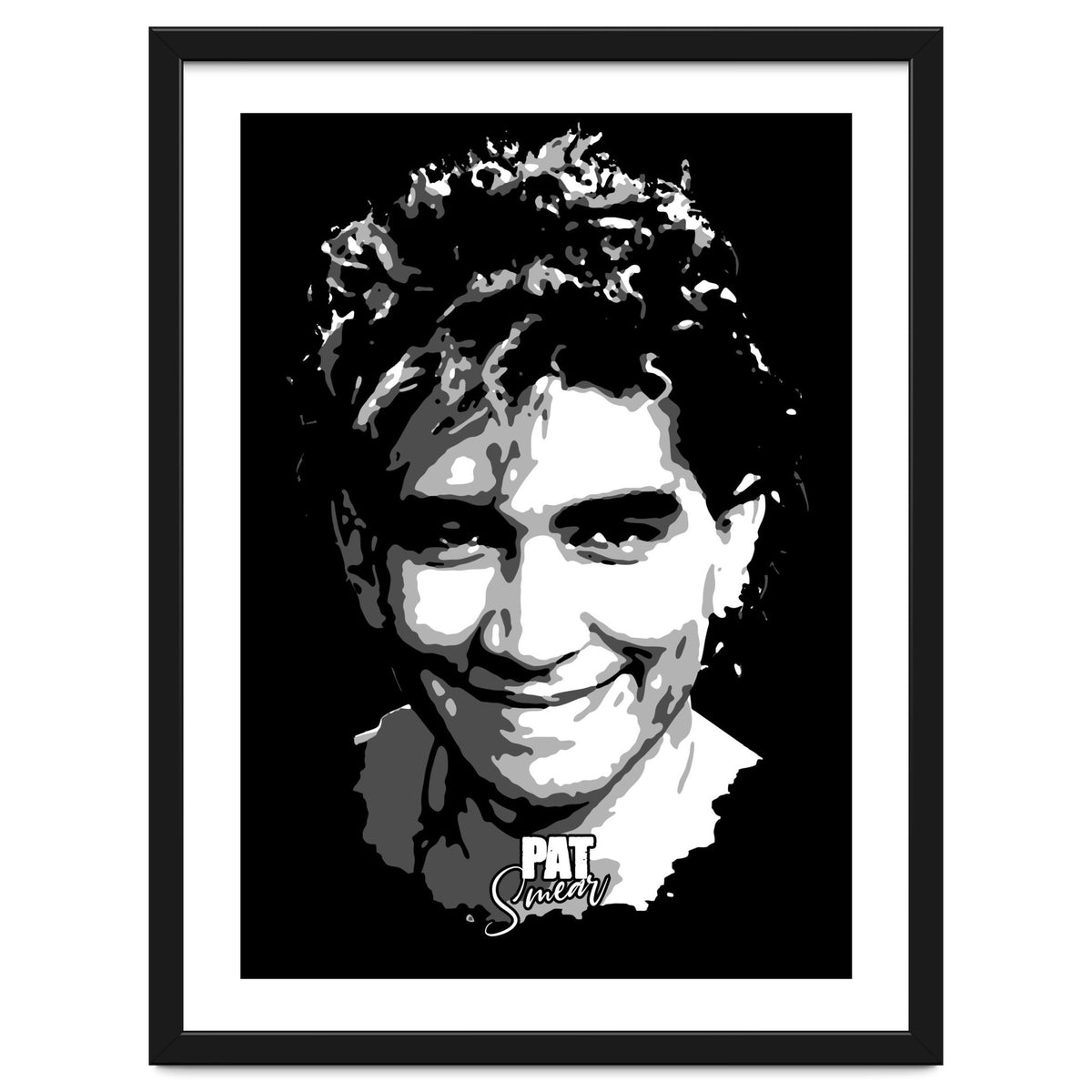 Pat Smear American Musician Legend in Grayscale