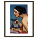 THE WOMAN OF THE GUN 1925-POSTER FOR THE SPANISH UNION OF EXPLOSIVES. thumbnail