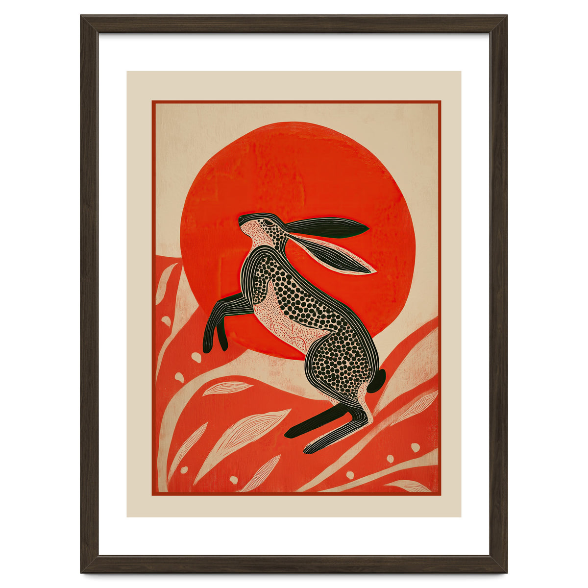 Hare And The Red Sun