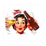 Pinup Beer Lover (Print Only) thumbnail