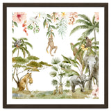Watercolor Wild Animals Jungle thumbnail