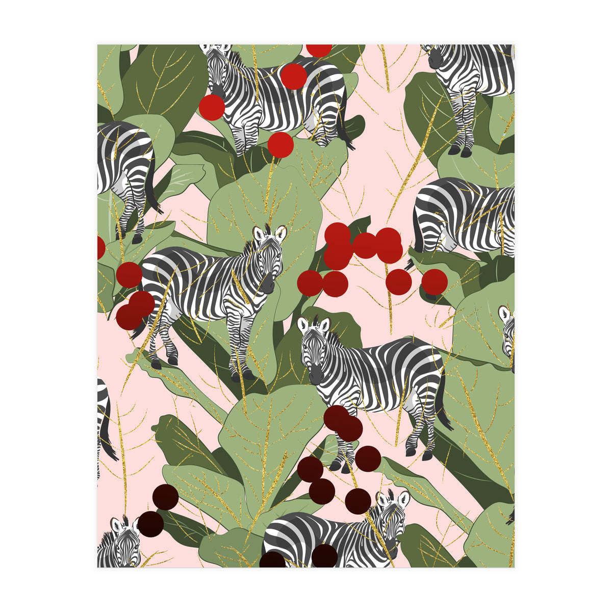 Zebra Harem #society6 #decor #buyart (Print Only)