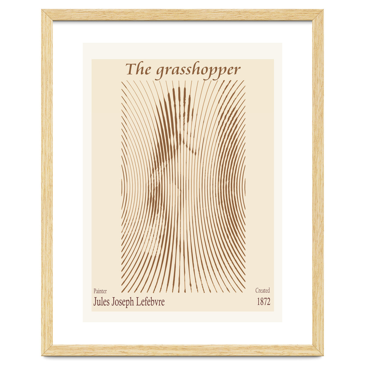 The Grasshopper – Jules Joseph Lefebvre  (1872)