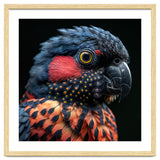 Close Up Portrait Of A Colorful Exotic Parrot thumbnail