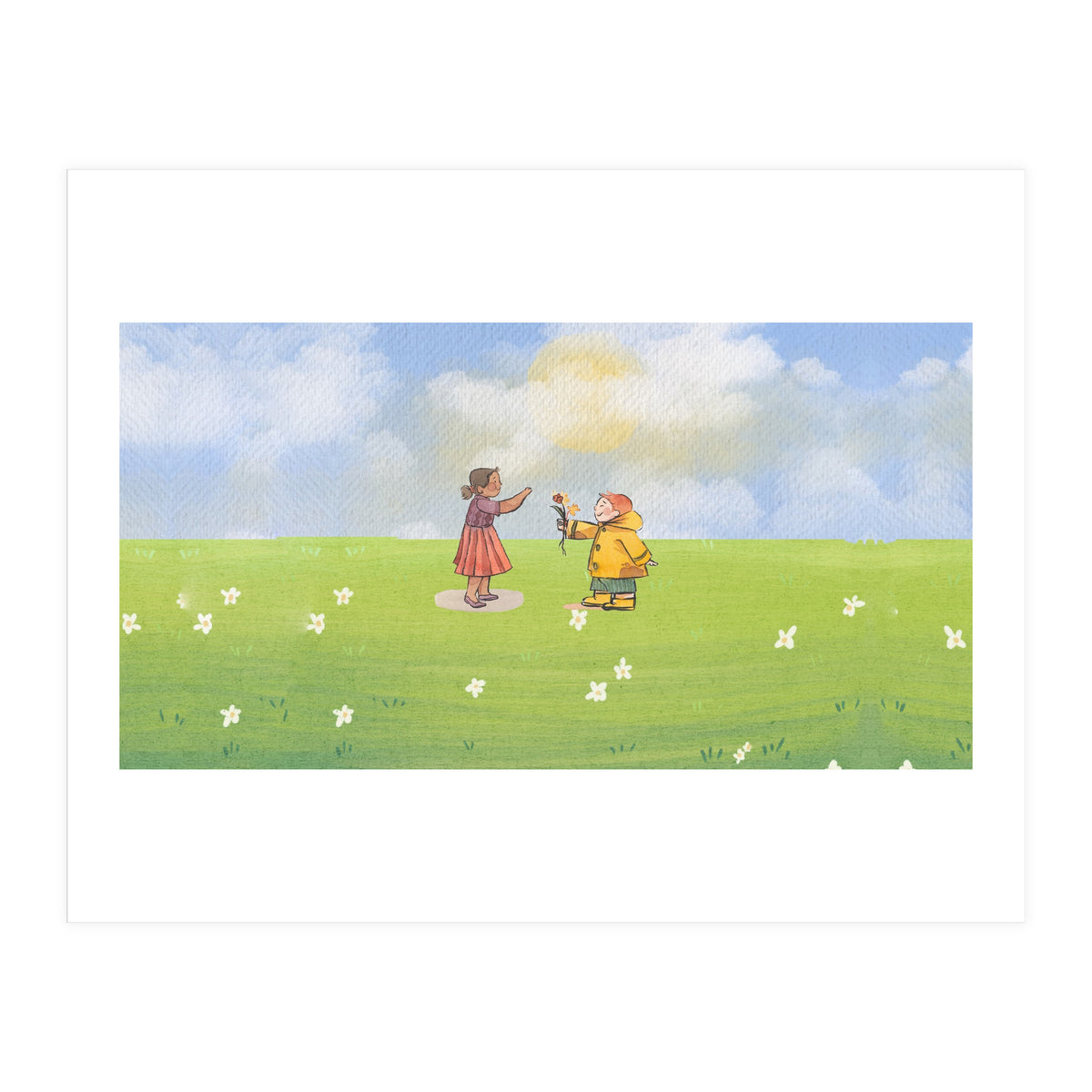 Love is the flower you've got to let grow💐 (Print Only)