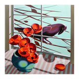 A crow outside the window (Print Only) thumbnail