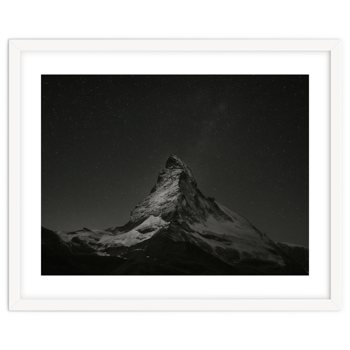 Matterhorn Switzerland Starry Night Mountain Photography