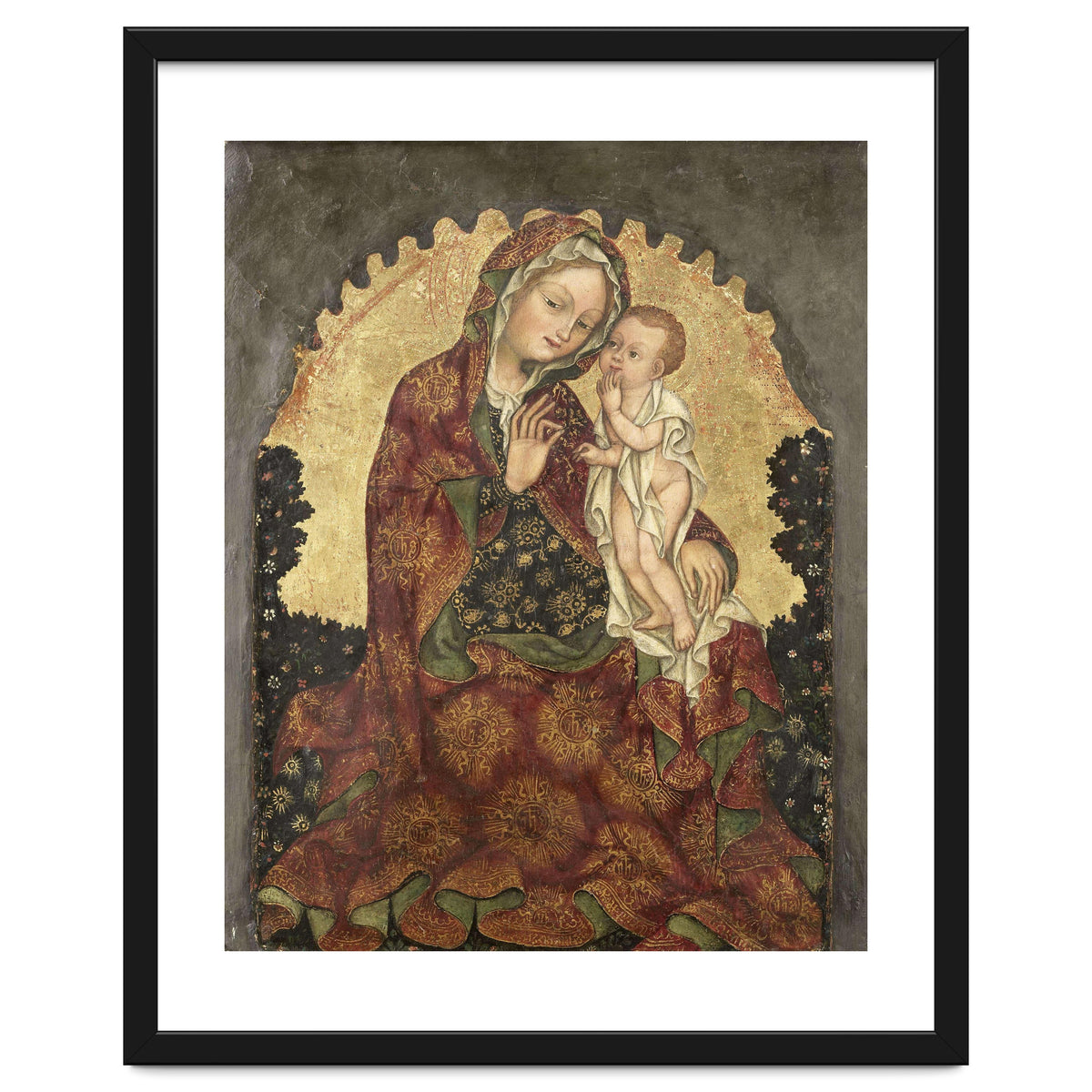 Madonna of Humility. Dating: 1429 - 1439. Measurements: h 53 cm × w 42 cm; d 13.5 cm.