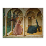 The Annunciation. Fresco in the former dormitory of the Dominican monastery San Marco, Florence. (Print Only) thumbnail