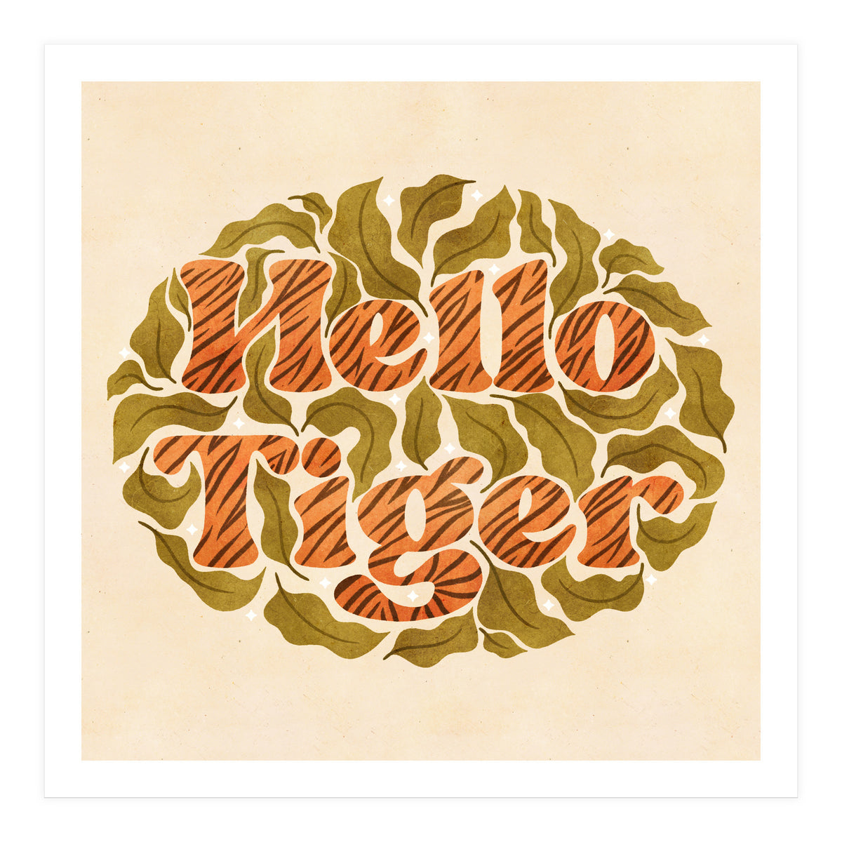 Hello Tiger (Print Only)