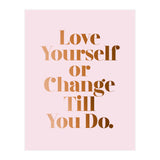 Love Yourself (Print Only) thumbnail