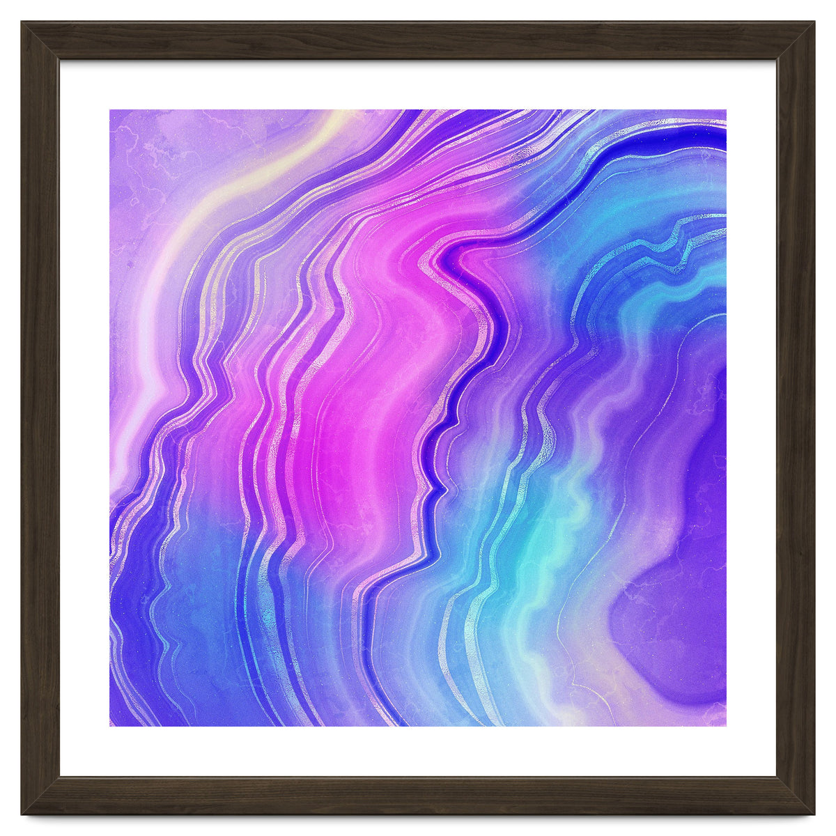 Neon Agate Texture 09