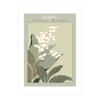 Flower Market New York Lily of the valley (Print Only)