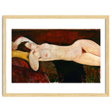 Amadeo Modigliani / 'Reclining Nude', c. 1919, Oil on canvas, 57 x 114 cm. thumbnail