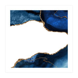 Navy & Gold Agate Texture 25  (Print Only) thumbnail