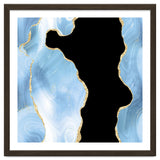 Blue & Gold Glitter Agate Texture 01 thumbnail