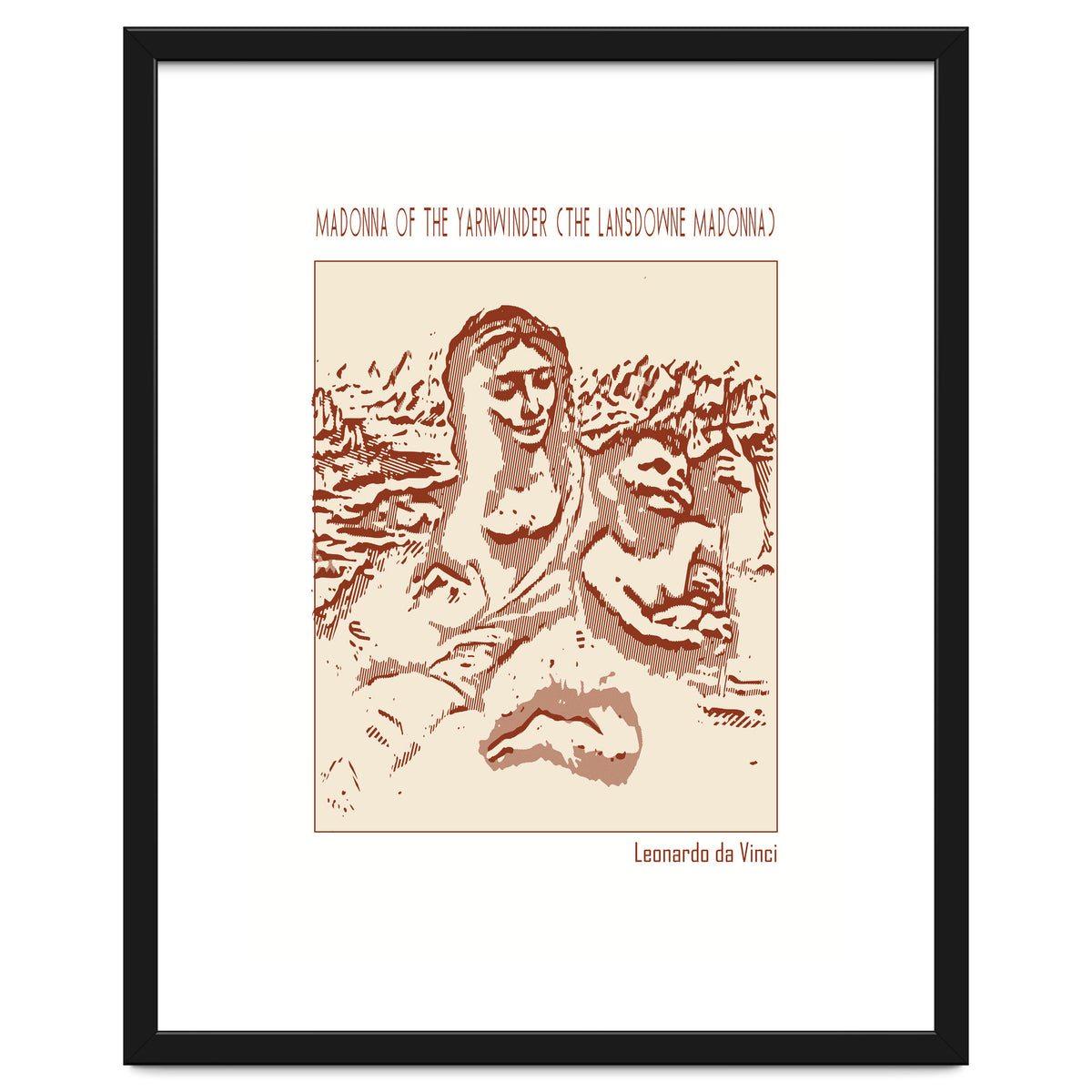 Madonna Of The Yarnwinder (the Lansdowne Madonna)