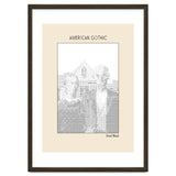 American Gothic – Grant Wood (ascii Art) thumbnail