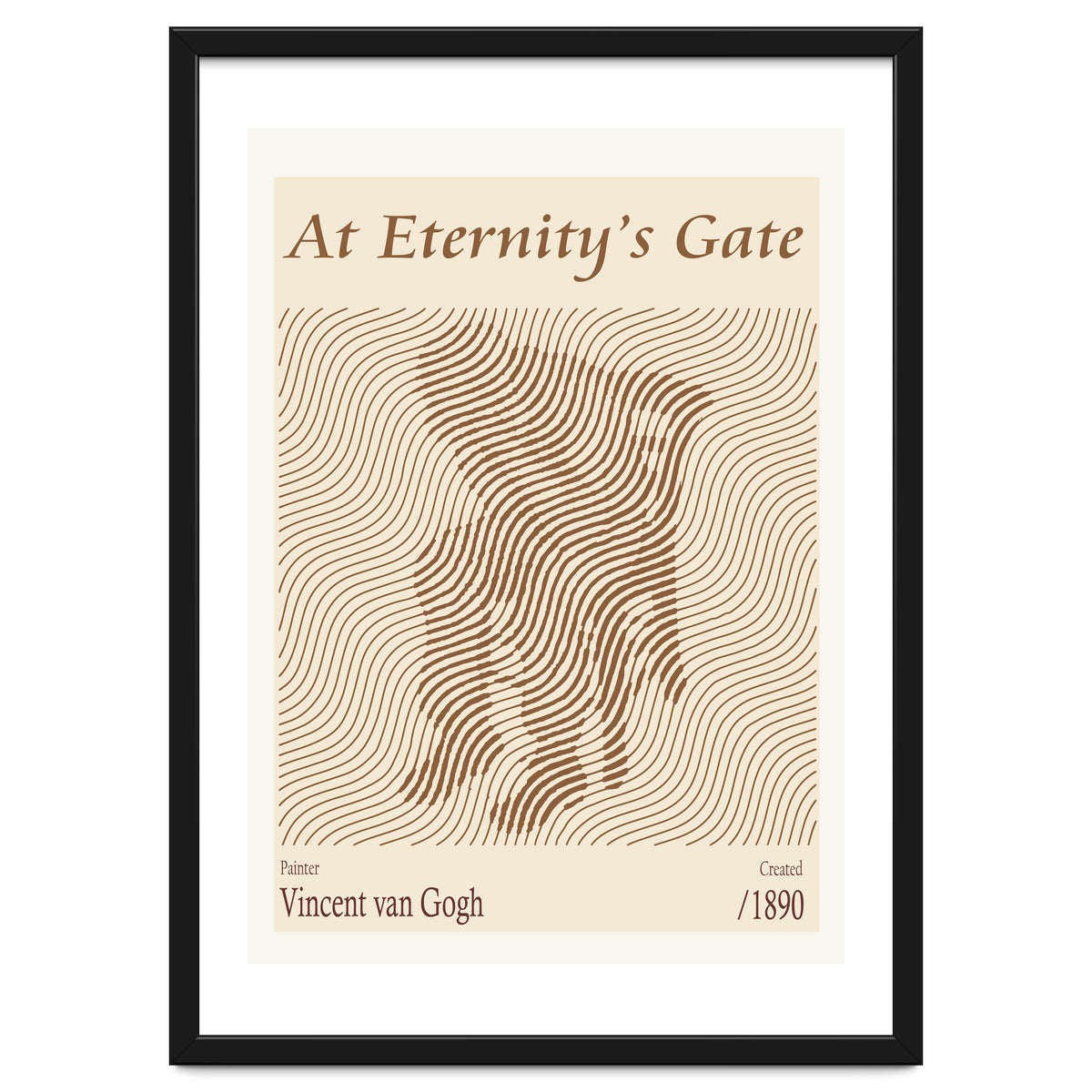 At Eternity’s Gate Vincent Van Gogh (1890)