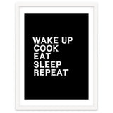 Wake up. Cook. Eat. Sleep. Repeat. thumbnail