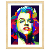 Marilyn Monroe Hollywood Icon Pop Art WPAP thumbnail