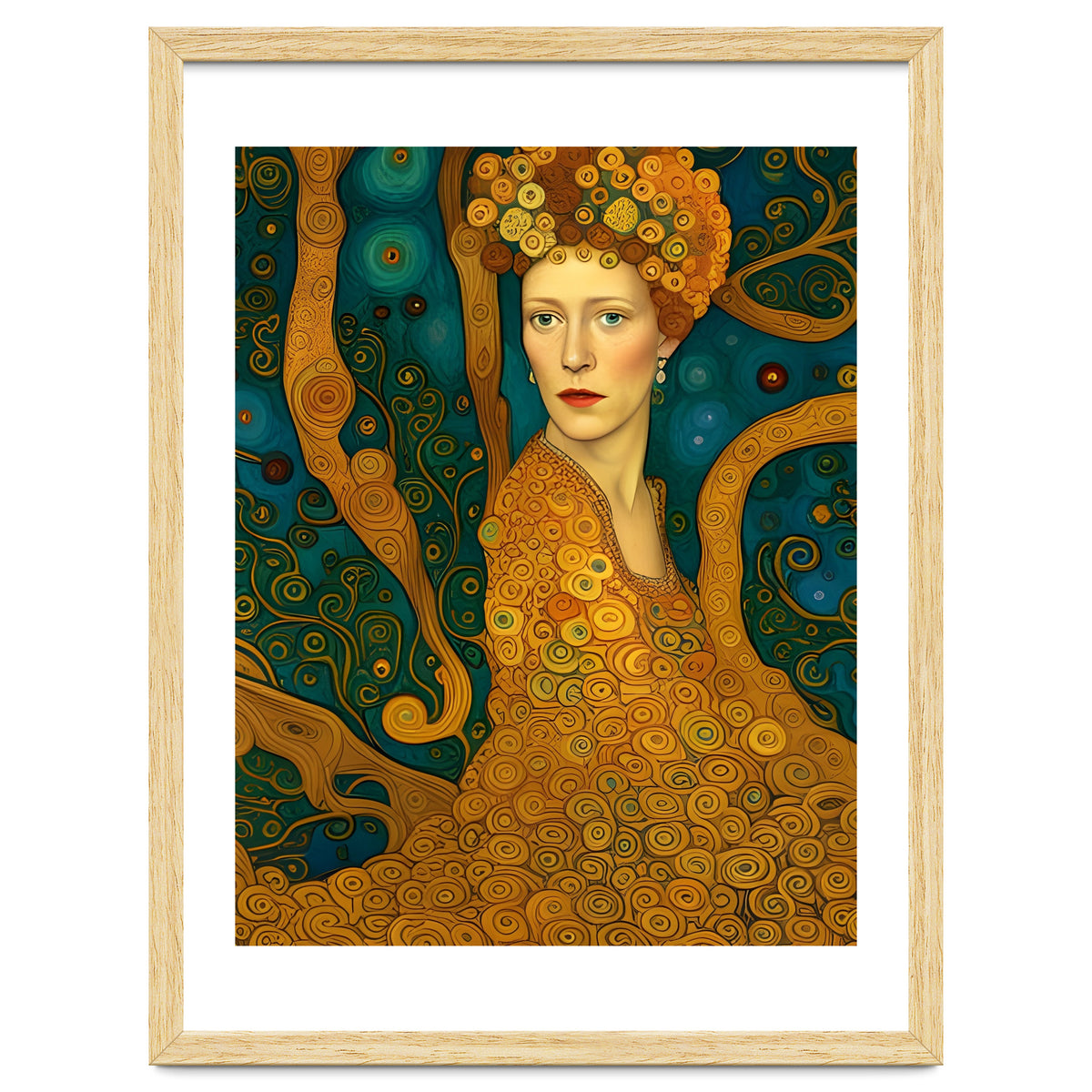 Artificial Masterworks - Klimt van Gogh