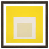 JOSEF ALBERS - HOMAGE TO THE SQUARE YELLOW WHITE thumbnail