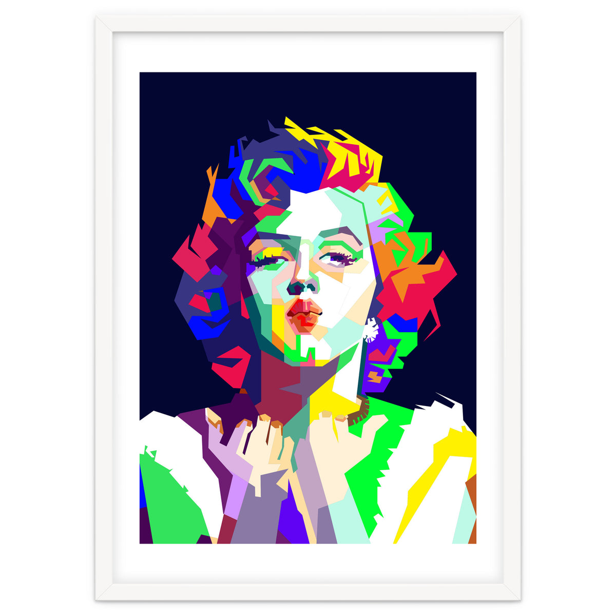 Marilyn Monroe Famous Actress Pop Art