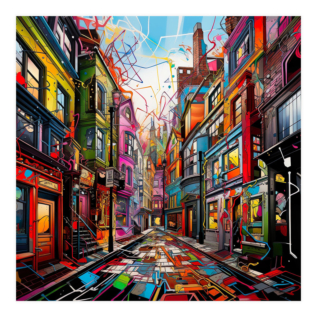 Soho Compton St (Print Only)