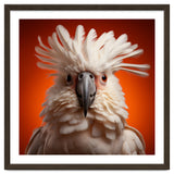 Close Up Portrait Of A White Cockatoo Parrot thumbnail