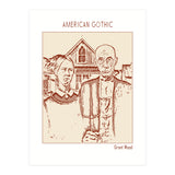 American Gothic – Grant Wood (Print Only) thumbnail
