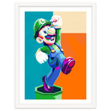 Mario Luigi Pop Art Cartoon Pop Art thumbnail
