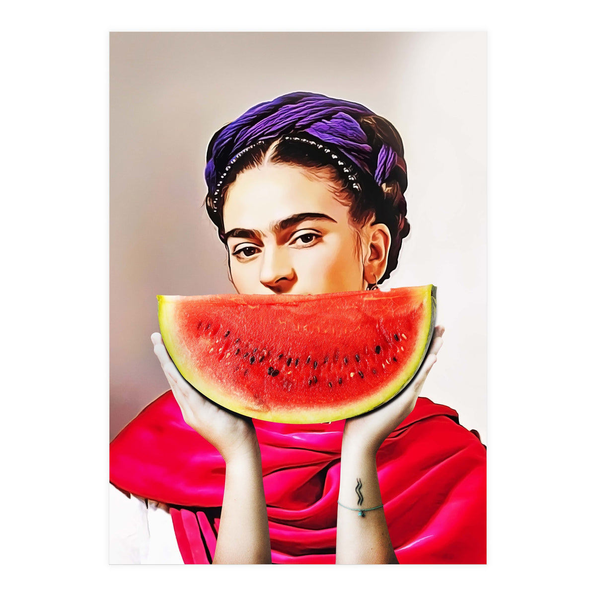 Watermelon Frida (Print Only)