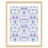 Bohemian Garden Blue Pattern thumbnail
