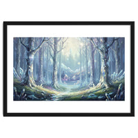 Crystal Forest: Ethereal Fantasy Landscape