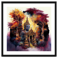 Autumn Forest Buddha Temple