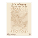 Moonbeams Dipping Into The Sea (1918) – Evelyn De Morgan (english, 1855 1919) (Print Only) thumbnail