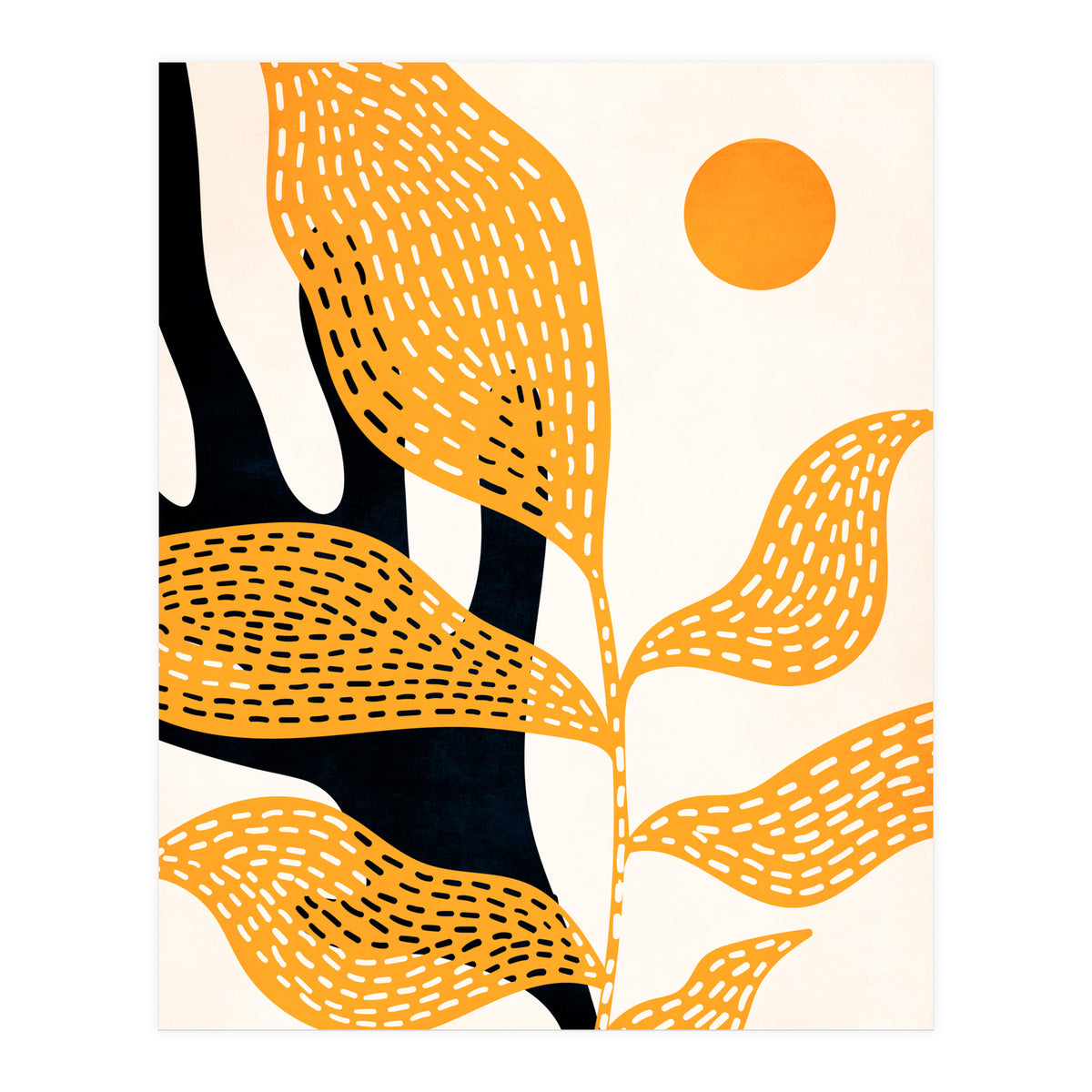 Van Gogh`s Garden (Print Only)