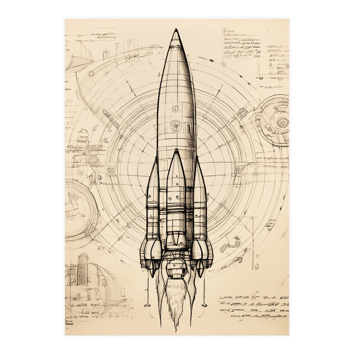 Back To The Moon 018 (Print Only)