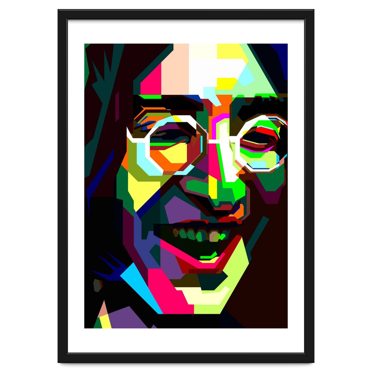 John Lennon English Rock And Roll Pop Art Wpap