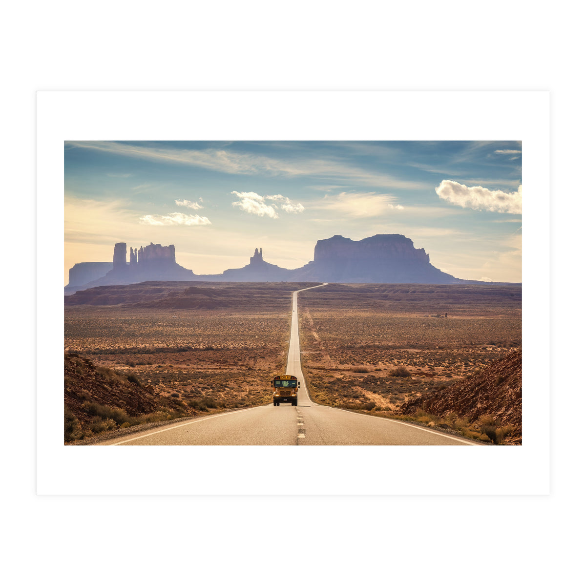 Forrest Gump road, USA (Print Only)