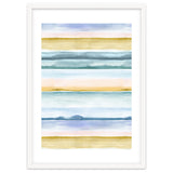 Relaxing Calm Stripes Blue Yellow thumbnail