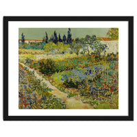 Vincent van Gogh – Garden at Arles | Vibrant Post-Impressionist Wall Art
